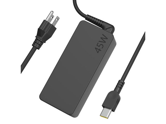 45W USB Type C AC Adapter Compatible wiht Lenovo Chromebook C330 300e 100e 500e N23 Yoga, Lenovo ThinkPad T480 T480s T580 2nd Gen MTK AST Type-C...