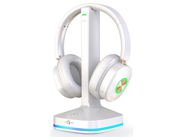 Wireless Headphones for TV Watching, TV Headset Wireless for Seniors with Transmitter Charging Dock, Bluetooth V5.4 Over Ear TV Headphones &No...