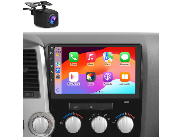 Car Stereo for Toyota Tundra 2007-2013 Toyota Sequoia 2008-2018 5G WiFi 10.1 Inch Touch Screen 5GWiFi 4G RAM 64G ROM with Wireless...