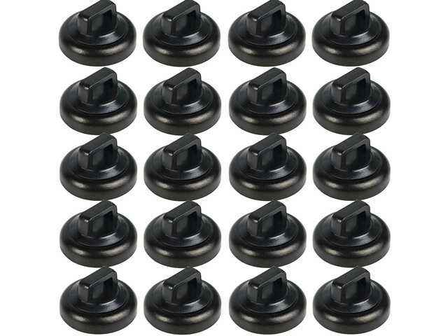 Magnetic Cable Zip Tie Mounts Clips Multipurpose Zip Ties Mount Base Holder Black Wire Cable Holder Mount Wire Clips Management for Home Office...
