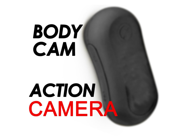 Mini Body Camera with Audio and Video Recording for Snorkeling(Black) 1' Screen,16GB Memory Card,Wearable,Waterproof,Thumb-size,Action...