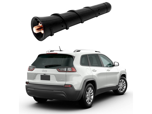 3.2 Inch Antenna for 2011-2025 Jeep Cherokee Grand Cherokee Compass Renegade, Dodge Journey Avenger Durango Dart Chrysler 200, Fiat 500, Car Roof...