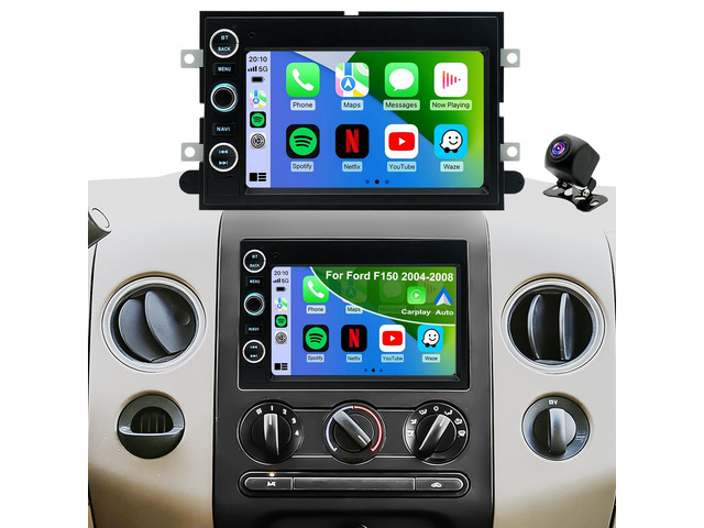 5G WiFi Radio for Ford F-150 2004-2008, F250/F350 2006-2016, E150/E250/E350 2009-2014, Mustang 2005-2009, Fusion Edge Expedition Explorer Taurus 7'...