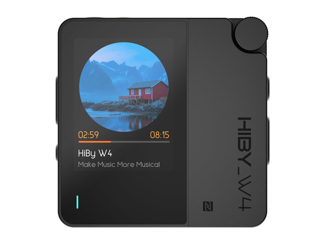 W4 Bluetooth Headphone Amplifier USB DAC, BT 5.4 & NFC, aptX Lossless LDAC, Dual DAC, DSD512 PCM 768kHz, 2-Inch Touch Screen, CVC Noise Reduction,...