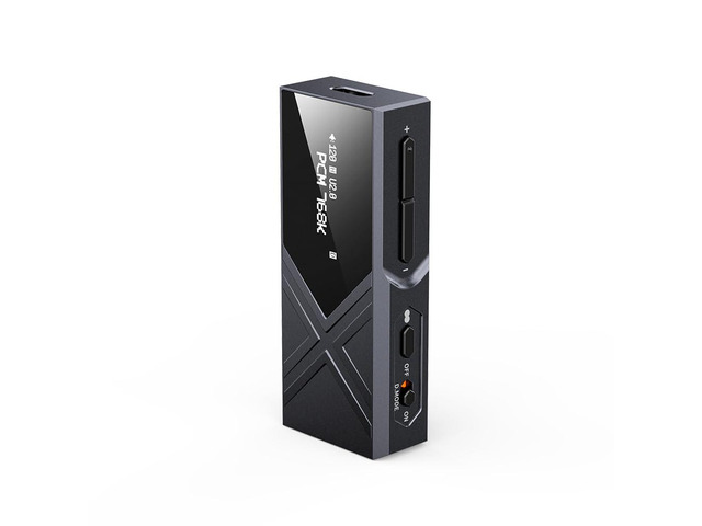 KA17 Portable USB DAC Audio HiFi Decoder, Dual ES9069Q PCM768 DSD512 3.5/4.4mm Output for Android iOS Mac Win10 (Black)
