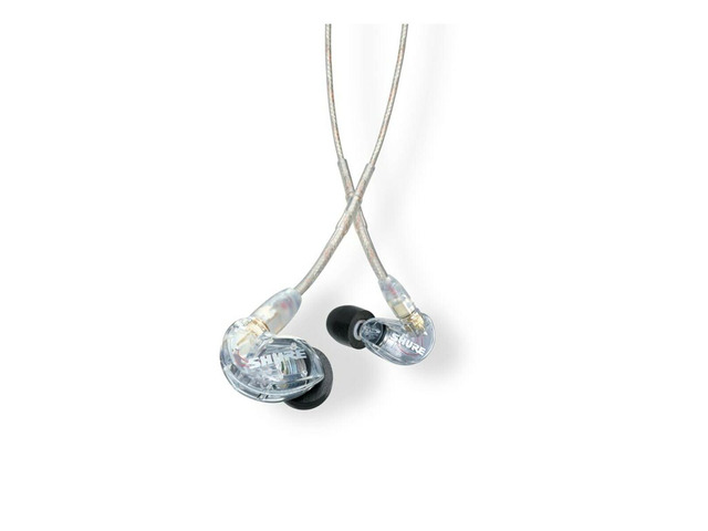 SE215 PRO Wired Earbuds - Professional Sound Isolating Earphones, Clear Sound & Deep Bass, Single Dynamic MicroDriver, Secure Fit In Ear Monitor,...