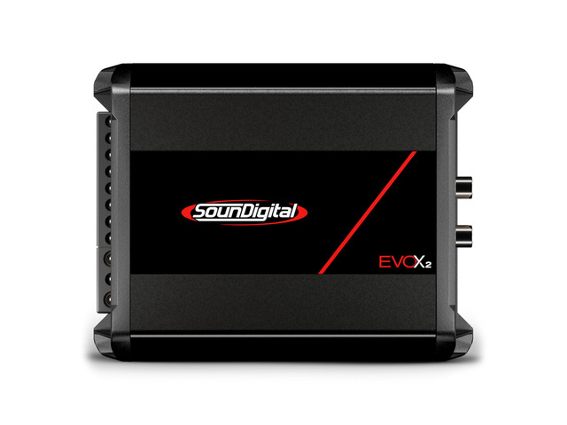 EVOX2 800.4-4 Ohm 4-Channel 800W RMS Bridged Power Car Amplifier