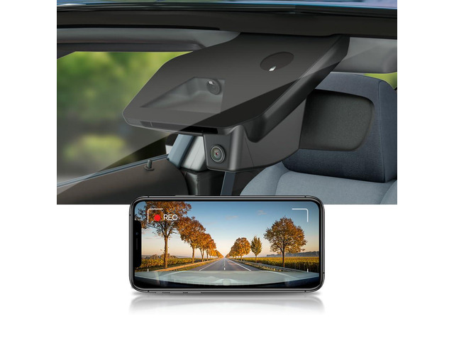 4K Dash Cam Suitable for RAM 1500 2025 2026 RHO (HD2-D4120), Integrated OEM Look, UHD 2160P Video, Built-in WiFi & APP, Loop Recording, Collision...