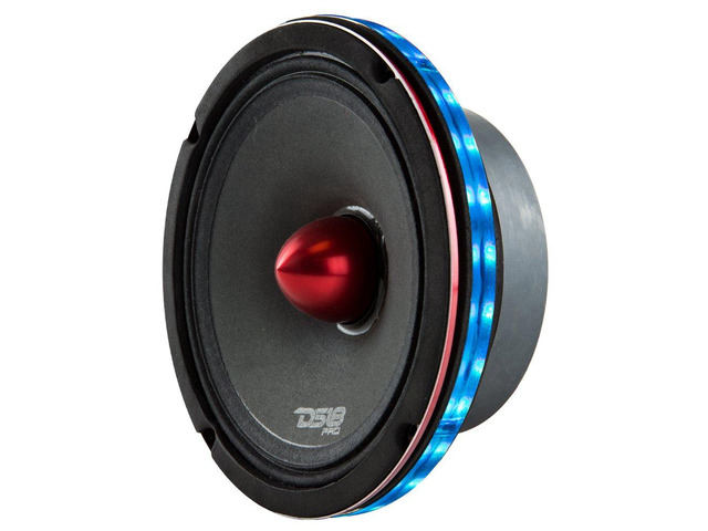 LRING8 Speaker Grill Ring - Fits 8 Speaker, RGB LED Lighting, Acrylic Ring, Marine Watertight Seal, Compatible with RGB Remote Module - One Ring