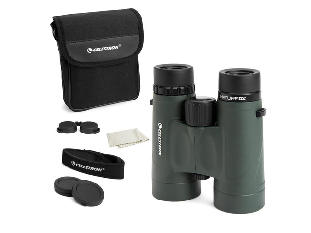 Nature DX 10x42 Waterproof Binoculars for Birding & Hiking 10x Magnification, Phase-Coated Roof Prism, Nitrogen-Purged Housing, Twist-Up Eyecups,...