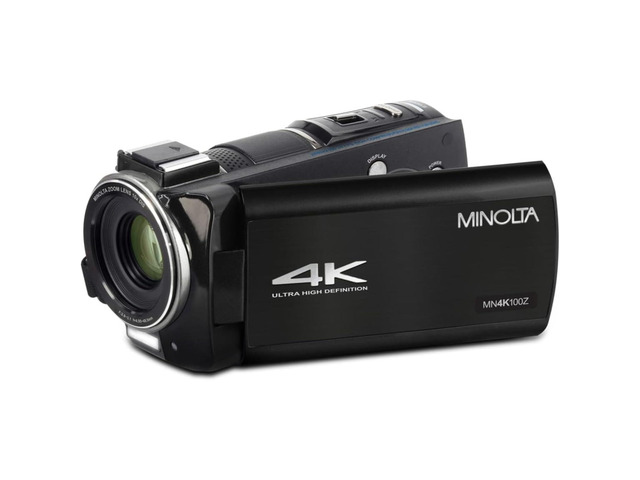 Showtime MN4K100Z 4K Camcorder, 10X Optical Zoom, 28MP (Black) Portable wireless speaker delivers convenient audio for home, travel and outdoor...