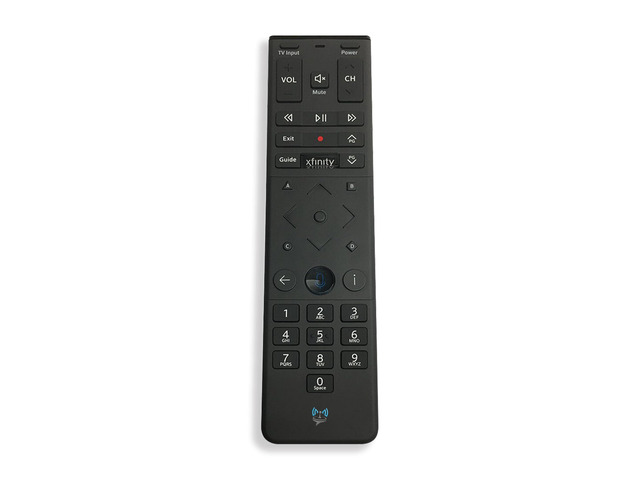 Remote Control Replacement Xfinity XR15 for Comcast X1 Xi6 Xi5 XG2 & Flex - Voice Commands Backlit Black ABS Plastic RC with Batteries Included