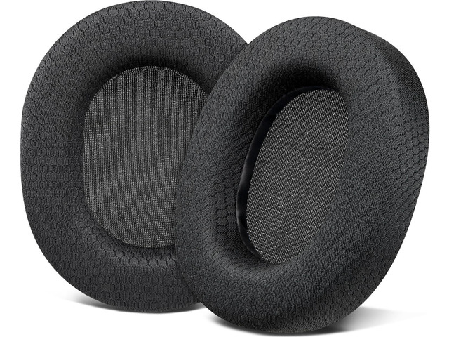 Earpads for SteelSeries Arctis 7/9 (Not Fit Nova) - Black Also for Arctis 7/7+/7P/7X, Arctis Pro, Arctis 9/9X, Arctis 5/3/1, Arctis Prime - Ear...