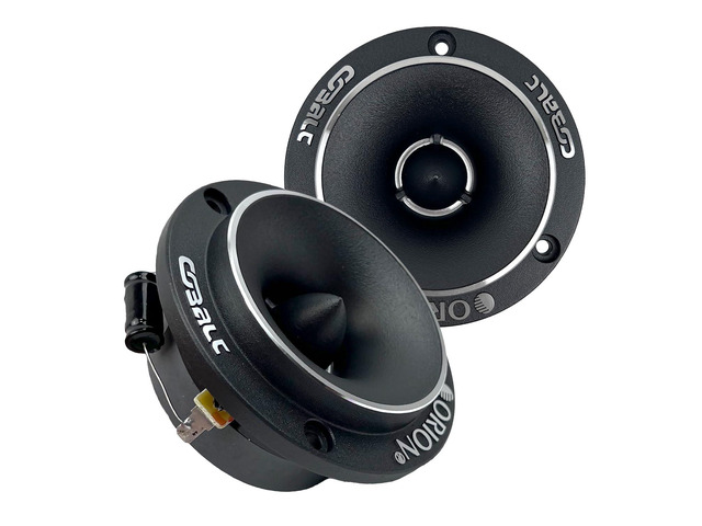 Cobalt CTW1.7HP 3.8' Super Bullet Tweeters, 300W Max Pair 75W RMS, Aluminum Diaphragm, 1' Voice Coil, Built-In Crossovers