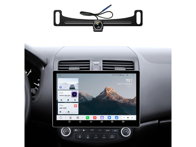 11.5'' Car Radio for Honda Accord 7th Stereo 2003-2007 Wireless CarPlay & Android Auto,4GB RAM 64GB ROM,Android 13.0,5G WiFi,Bluetooth 5.4,FM/AM...