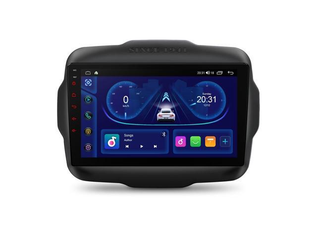 9 Android Car Stereo for Jeep Renegade 2015-2020, Octa Core, 4+64GB Android 14 Head Unit, CarPlay Android Auto, GPS Navigation, Support...