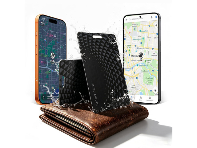 2026 Wallet Tracker Card Pro, Bluetooth Tracking Card (iOS & Android) 0.05in Ultra Slim, 120dB Loud Alarm, Wireless Charging, Apple MFi...
