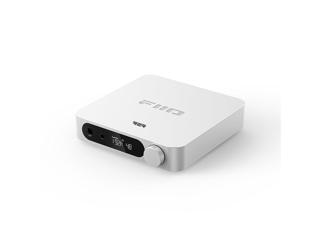 K11 R2R DAC and Headphone Amplifier for Home Audio or PC, 6.35mm and Balanced 4.4mm, RCA, Coaxial, Optical, 1300mW, 384kHz/24Bit DSD256 (Silver)