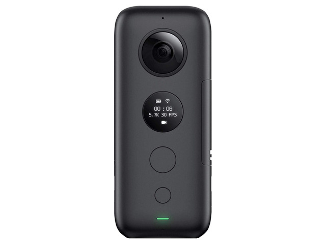 ONE X Action Camera 360 Degree 5.7K 18MP Stabilization Real Time WiFi Transfer Sports Video Construction Documentation