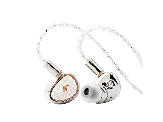 SIMGOT EA1000 Fermat 10mm Dynamic Driver IEM & Gaming Earbuds, 2Pin With SDPGD Purple-gold Diaphragm, Polished Metal Shell, Detachable Tuning...