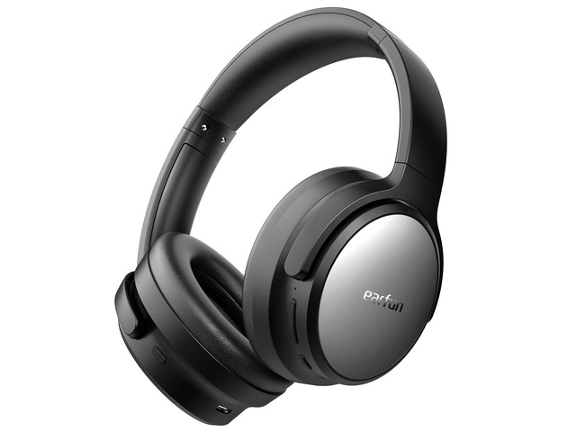 Tune Pro Active Noise Canceling Headphones, Wireless Headphones 5 Mics Clear Call, 120H Playtime, Bluetooth 5.4, Hi-Res Audio, Multipoint...