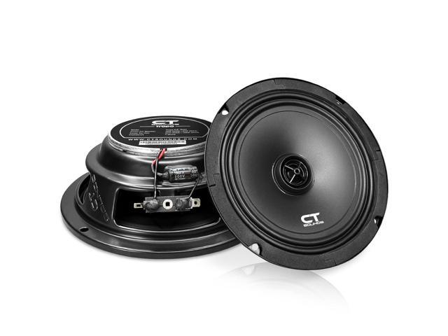 Tropo 6.5 160 Watt Shallow-Mount Coaxial Car Speakers - Pair