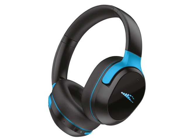 RIPT Ultra Over-The-Ear Sport Headphones 100% Sweatproof Zwift Headphones with Active Noise Cancellation, 50H Battery, Interchangeable Washable...