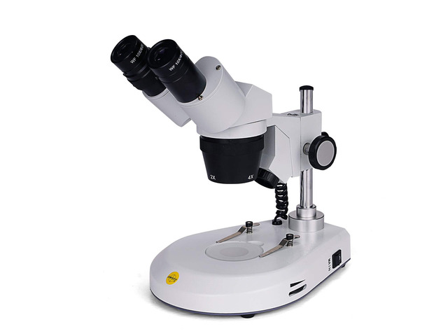 S306S-20-2L Binocular Stereo Microscope, 20X/40X/80X Magnification, 360° Rotatable Forward-Mounted Head, Wide-Field 10X/20X Eyepieces, Upper &...