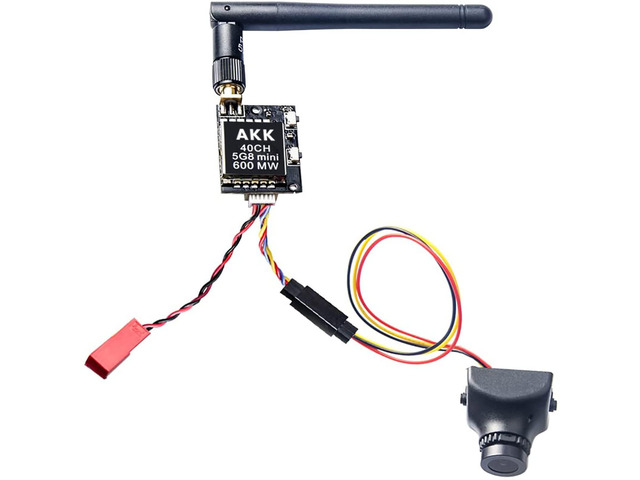 KC04 5.8G 600mW FPV Transmitter 700TVL 2.8mm 120 Degree FPV Camera for Racing Quadcopter