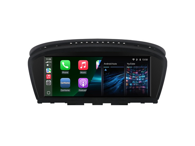Car Radio for BMW 3/5 Series E60 E61 E63 E64 E90 E91 E92 CCC (2004-2008) Stereo with Wireless CarPlay Android Auto iDrive System Upgrade Retrofit...