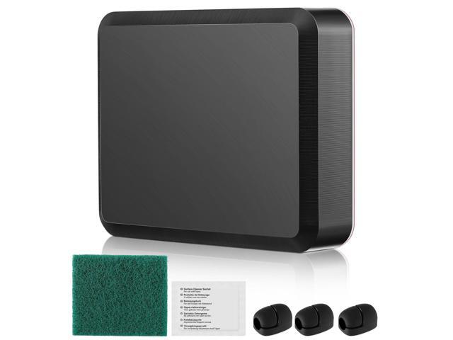 Transducer Mounting Plate Kit Transducer Pad,Black,4.3 x 3.5 Inch Adhesive mount plate, 25mm pad, Cleaning wipes & clips, No-drill transducer...
