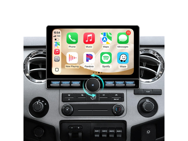 Car Stereo Radio Upgrade for Ford F150 2004-08 F250/F350 2008-16 4G RAM+64G ROM, Wireless CarPlay & Android Auto, Android 13, BT 5.3, QLED Touch...