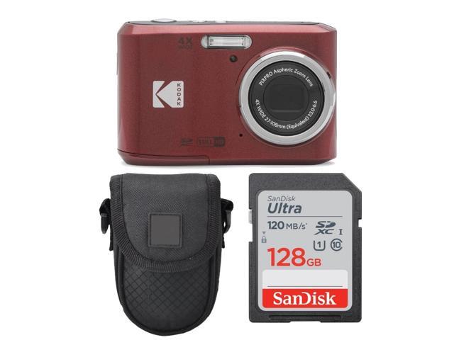 Kodak PIXPRO FZ45 Digital Camera + Point & Shoot Camera Case + Sandisk 128GB SDXC Memory Card Kodak PIXPRO FZ45 Digital Camera + Point & Shoot Camera Case + Sandisk 128GB SDXC Memory Card