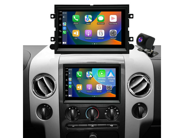 Car Radio For Ford F150 F-150 2004-2008, F250 /F350 2006-2016, E150/E250/E350 2009-2014,Shelby GT500 2007-2009, Fusion Edge Expedition Explorer...