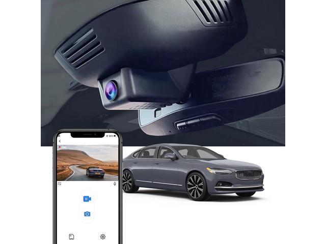 4K Dash Cam Suitable for Volvo V90 XC60 S90 2022-2026 B5 B6 T8 (Model B), OEM Factory Look, 2160P UHD Video, Built-in WiFi & APP, Loop Recording,...
