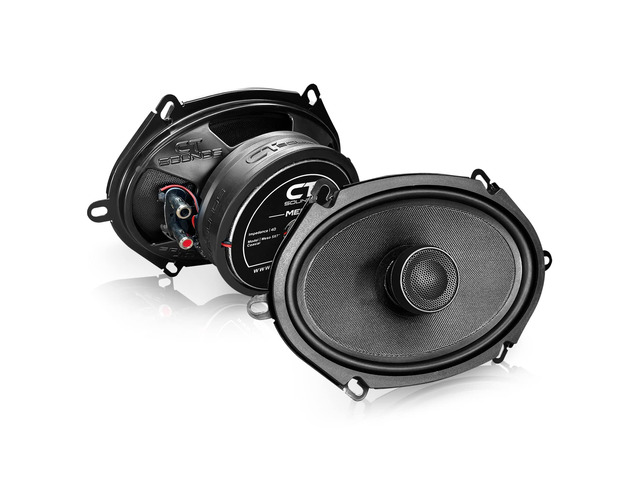 Meso 5x7 300 Watt 2-Way Premium Coaxial Car Speakers, Pair