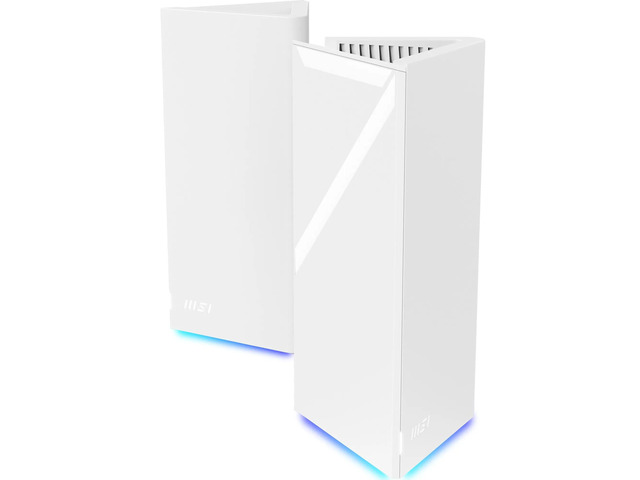 Roamii BE Pro Mesh System - 2 Pack WiFi 7 BE11000Mbps Whole Home WiFi System, 2.5G Ports, Security and Parental Controls, VPN Supported