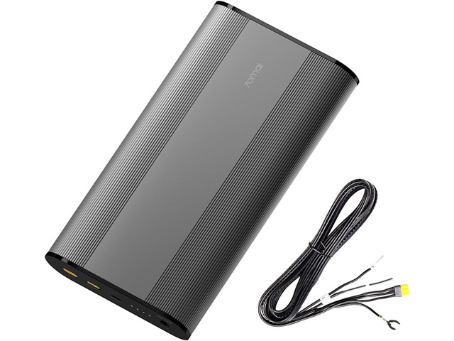 Dash Cam Battery Pack BL96NNX, Hardwire Charging via Fuse Box, 96Wh LiFePO4 Backup Power, Up to 30-Hour Parking Mode, Low Voltage Protection,...