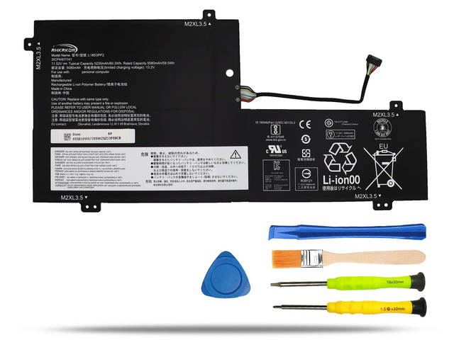 L18M3PFA L18D3PF2 Laptop Battery Replacement for Lenovo Yoga C740-15IML C740-15 81TD Series Notebook 5B10T83739 5B10T83740 5B10W67258 5B10W67402...