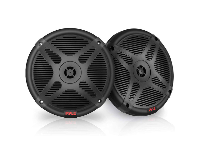 6.5 Inch Bluetooth Marine Speakers - 2-way IP-X4 Waterproof and Weather Resistant Outdoor Audio Dual Stereo Sound System with 600 Watt Power and...