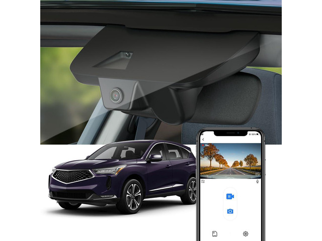 4K Dash Cam Suitable for Acura RDX 2019-2026 (HD2-D4151), Integrated OEM Look, 2160P UHD Video Quality, Built-in WiFi & APP, Loop Recording,...