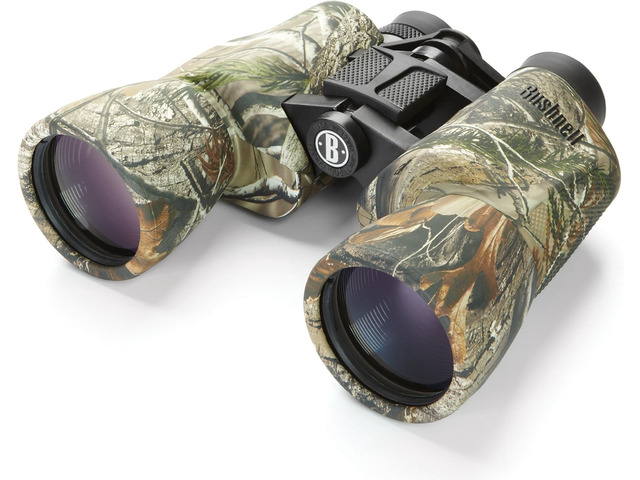 PowerView 10x50mm Porro Prism Instafocus Binoculars Realtree AP Camo, Ideal for Hunting, Birding, Hiking & Outdoor Adventures
