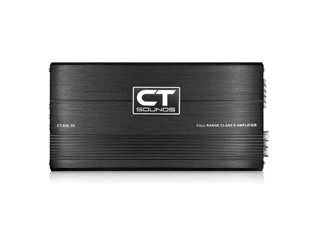 CT-800.5D 1000 Watt Full-Range Class D 5-Channel Car Amplifier