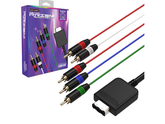 Retro Prism Component Cable for Gamecube