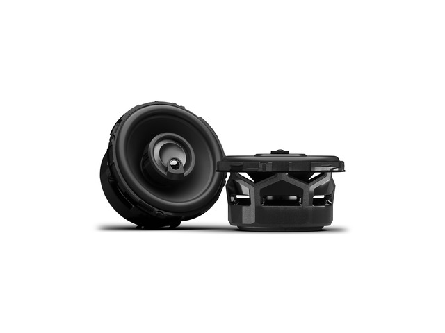 P1V2-3 Punch P1 3.5' 3-Way Coaxial Speakers (Pair) Upgrade Sound Clarity for Factory Systems, 4-Ohm Full Range, 75-Watts RMS / 150-Watts Peak