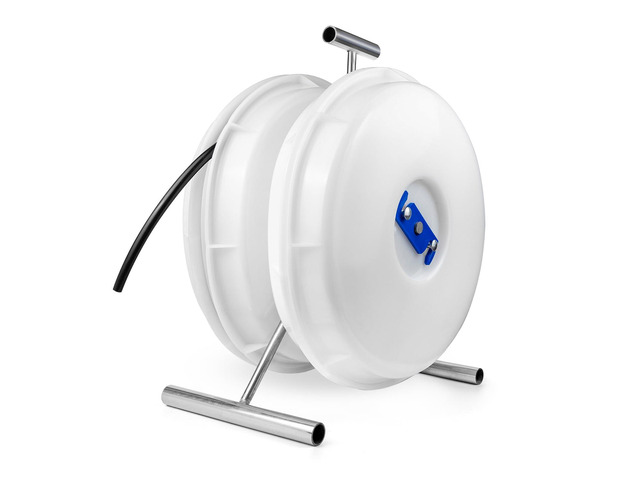 415D Wire Dispenser Wheel, 2 Reel Wire Dispenser Kit for 250 foot rolls of Wires, Cable Dispenser Wheel for Electricians & Contractor, Durable,...