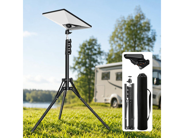 Starlink Mini Tripod Mount with Adapter,Featuring Adjustable Height and 360° Angle Adjustment, Tripod mounting kit,Compatible with Starlink Mini...