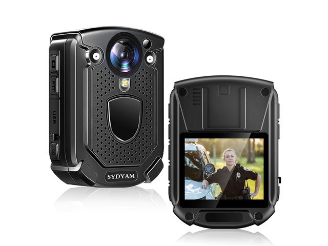 4K Body Camera, 11-13Hrs Battery Body Cameras with Audio and Video Recording, H.265 Video Code Body Cam for Security Guard Train Conductor Delivery...