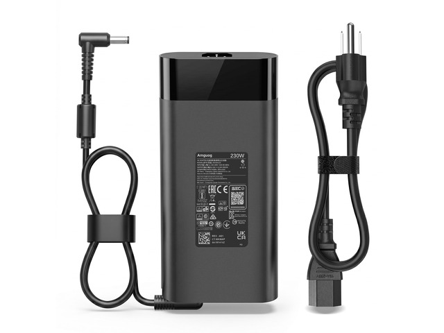 230W 19.5V 11.8A Charger Compatible with HP Omen 16 (4.5x3.0mm) Fits 15 17, Victus, ZBook Fury G7 G8 G9 G10, Power Studio, Pavilion Gaming Laptop...