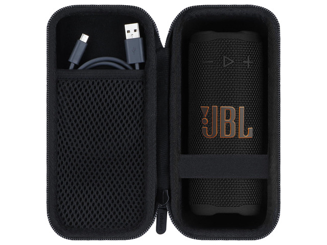 Storage Case Compatible with JBL Grip Ambient Light Portable Speaker (Black Case) Hard shell, shockproof protection, compact speaker protection...